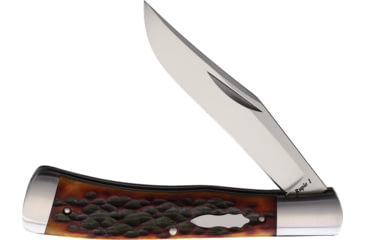 Image of Old School Knifeworks Ruple 1 Trapper Mahogany Bone