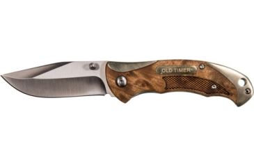 Image of Old Timer Knife Ironwood Sprng Asst 3'' Bld W/nickle/slvr Caps