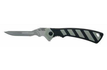 Image of Old Timer Replaceable Blade Folding Knife, 3.2in, Stainless Steel Blade, 4.5in, TPE Handle, 1123114