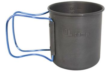 Image of Olicamp Space Saver Mug Hard Anodized-Blue