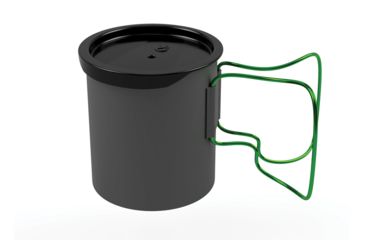 Image of Olicamp Space Saver Mug w/ Lid, Lime, 330432