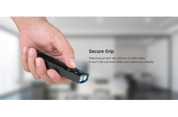 Image of Olight Arkfeld Pro 1300 Lumens LED Rechargeable Flashlight with UV Light &amp; Green Laser, Black, ARKFELD-PRO-3R-BKV