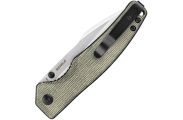 Image of Olight Beagle Linerlock Green Micarta