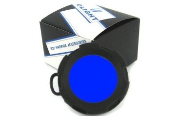 Image of Olight Blue Filter for M20 Series LED Flashlights, Blue OLIGHT-M20-BLUE-FILTER