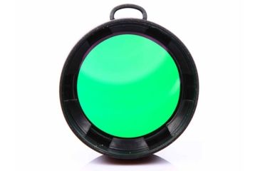 Image of Olight Flashlight Filter - Fits M2X-UT, M3X, SR51, SR52, Green, FSR51-G
