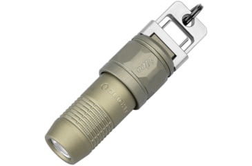 Image of Olight iUltra USB-C Rechargeable Battery 80 Lumens LED Keychain Flashlight, Olive Green, IULTRAOLIVEGREEN