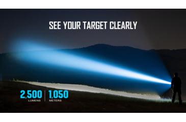 Image of Olight Javelot Pro 2 Long Throw Rechargeable LED Flashlight, Black, FL-OL-JAVELOTPRO2-BK