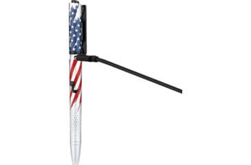 Image of Olight O Pen 3 EDC Pen with Tip and Clip Lights and Green Laser Pointer, Stars and Stripes, 6977261696249