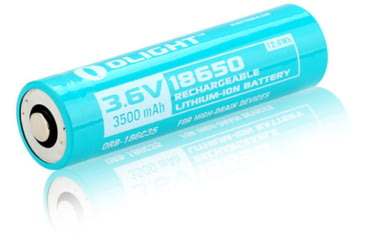 Image of Olight Customized 3500mAh 18650 - High Capacity Protected Rechargeable Battery