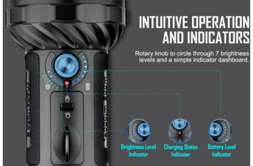Image of Olight Marauder 2 14000 Lumens LED Long Throw Rechargeable Flashlight