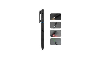 Image of Olight O Pen 3 EDC Pen with Tip and Clip Lights and Green Laser Pointer