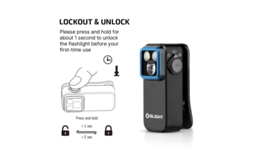 Image of Olight Oclip Pro 600 Lumens Rechargeable Black
