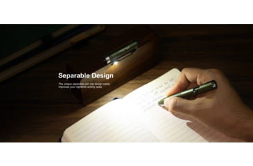 Image of Olight OPen 120 Lumens LED Glow EDC Pen with Flashlight and Green Laser