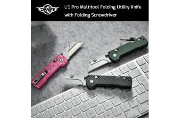 Image of Olight U1 Pro Utility Knife with Folding Screwdriver