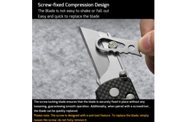 Image of Olight U1 Pro Utility Knife with Folding Screwdriver