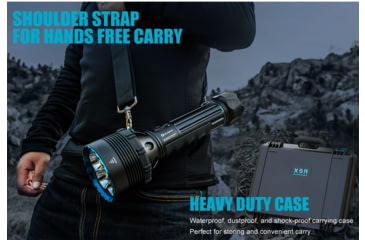 Image of Olight X9R Marauder 25000 Lumens LED Rechargeable Flashlight