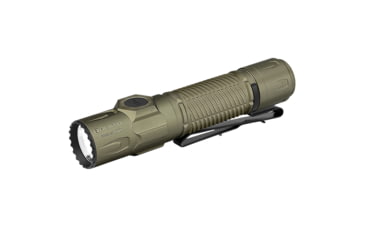 Image of Olight Warrior Ultra 21700 Lithium Ion 2500 Lumens LED Tactical Flashlight, OD Green, WARRIORULTRAOG