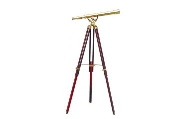 Image of Olivon Brass 50mm Objective Lens Diameter 500mm Focal Length Telescope, Brass, Large OLBR5018-US