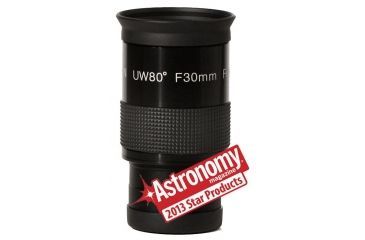 Image of Olivon Super Wide 80 deg 30mm 2in  Eyepiece, Black, Small OLSW30-US
