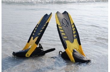 Image of Flipfins Amphibian Flip Fins - Large Yellow 148703L