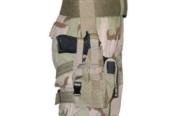 Image of BlackHawk Omega VI Elite Holster Arbrn Left Hand Draw  - Coyote Tan