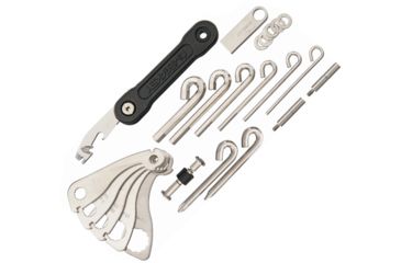 Image of OMEGAKEY On-The-Road Multi-Tool Black, Black, Composition Handle OMG04B