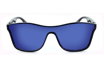 Image of One Tude Sunglasses - Kids, Shiny Black, 21917