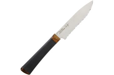 Image of Ontario Knife Agilite Mid-Size Utility 2nd Fixed Blade Knife, 5in, Satin, Black, Transparent Handle ON2545SEC