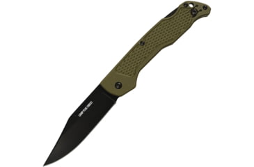 Image of Ontario Knife Camp Plus EDC Lockback Grn, ON4315GRNTC