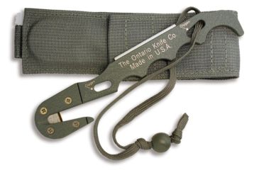 Image of Ontario Knife OKC CB Model 1 Strap Cutter with Sheath, 1421CP