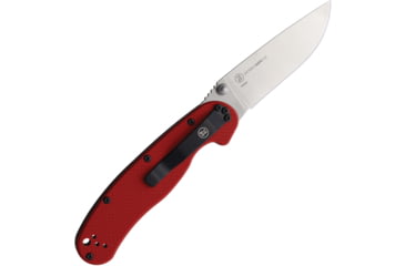 Image of Ontario Knife RAT II Linerlock Red G10 S35VN, ON8064