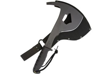 Image of Ontario Knife World War II Axe SPAX 2nd Axe, 1095 Carbon Steel, Standard Edge, Black Handle ON8420SEC