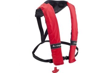 Image of ONYX 3100 M-24 Manual Inflatable Life Jacket, Universal Size for Adult, Red 3100RED99