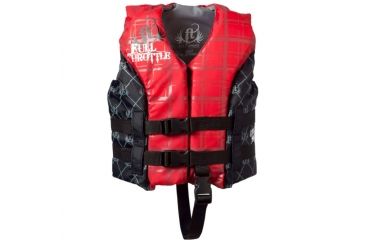 Image of ONYX Hinged Ski Vest, S Size for Children, Nylon, Foam, Black, Red 48010069