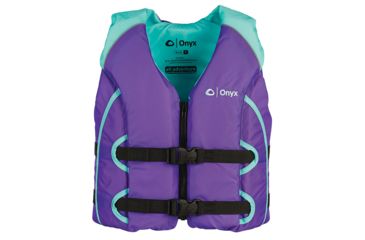 Image of Onyx Outdoor All Adventure Youth Life Jacket - 50-90lbs - Purple 73390