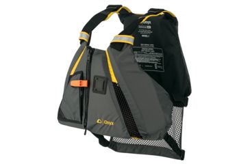 Image of Onyx Outdoor MoveVent Dynamic Paddle Sports Vest - Yellow/Grey - XL/XXL 68638