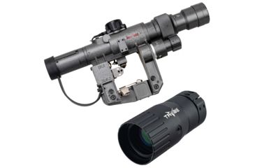 Image of OP Exclusive - Vector Optics SVD Style Rifle Scope, 3-9x24mm, Etched Glass SVD Style Reticle, Black, SCFF-16 w/ Trybe Optics Enhancer - Magnification Doubler