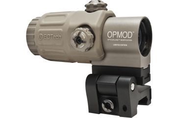 Image of EoTech OPMOD Red Dot Reticle Hybrid Sight IOP Holosight w/ 3X G33 Magnifier, Tan, HHS-2 OP