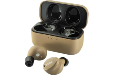 Image of ISOtunes Sport OPMOD CALIBER True Wireless Tactical Earbuds With Bluetooth, 25 NRR, FDE, Universal, IT-17OPMO