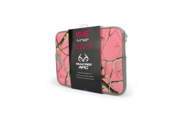 Image of Browning Eyewear 15.6 Laptop Sleeve, RealTree Pink Camo RT-SLVP