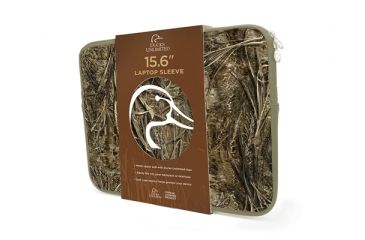 Image of Browning Eyewear Ducks Unlimited Camo 15.6 Laptop Sleeve DUC-SLV-02