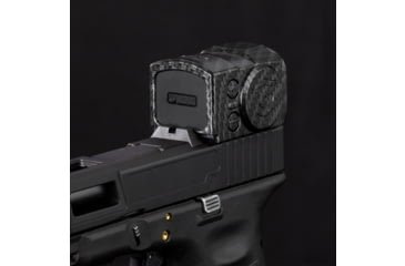 Image of OpticGard Aimpoint Acro P-2 Red Dot Sight Cover, Carbon Fiber, One Size, OGAACROP-2DE11