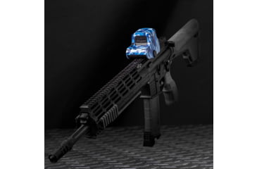 Image of OpticGard Scope Cover For Eotech XPS, Navy Blue Camo, OGEXPS2DEG86