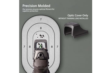 Image of OpticGard Scope Cover For Holosun SCS VP9, Black, OGHSCSVP902