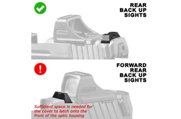 Image of OpticGard Scope Cover For Holosun SCS VP9, Black, OGHSCSVP902