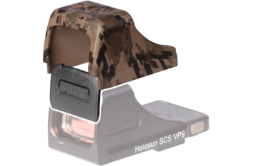 Image of OpticGard Scope Cover For Holosun SCS VP9, FDE Camo, OGHSCSVP9DEG83