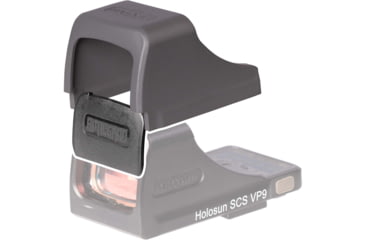 Image of OpticGard Scope Cover For Holosun SCS VP9, Gunmetal Gray, OGHSCSVP927