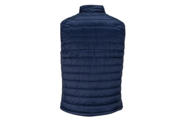 Image of OpticsPlanet Exclusive OpticsPlanet 20th Anniversary Puffer Lightweight Vest - Men's, Navy/Electric Blue, Extra Large, OP-VEST-NVY-XL