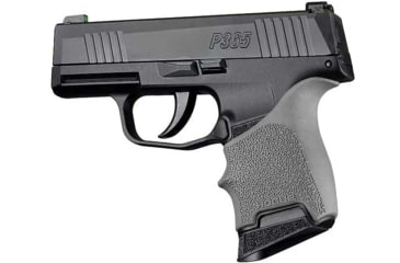 Image of OpticsPlanet Exclusive Hogue HandAll Beavertail Grip Sleeve - Sig Sauer P365, Grey, 18702-EXLOP