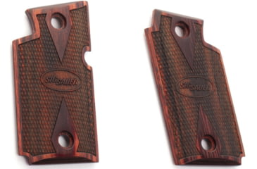 Image of OpticsPlanet Exclusive Hogue Handgun Grip, SIG Sauer P938, DymondWood Pattern, Rosewood, Sig P938, 98521-7SIG